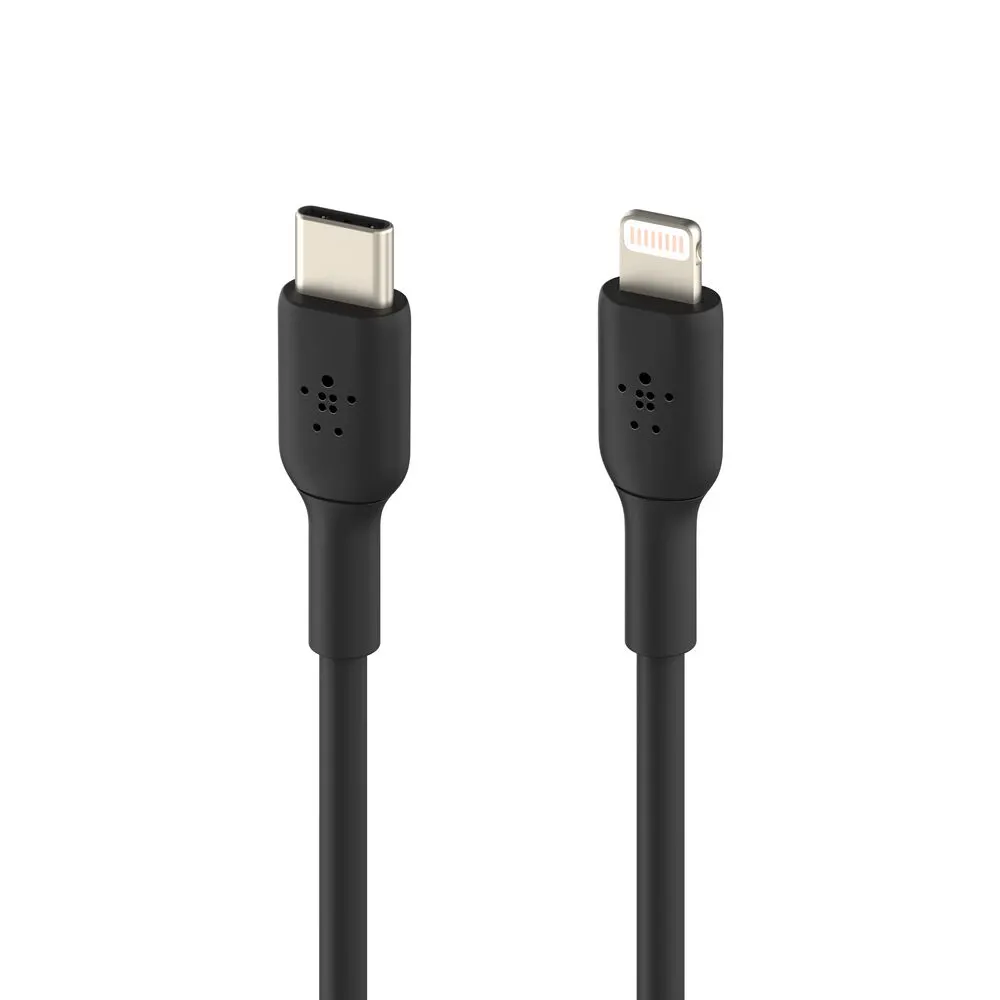 Belkin BOOST CHARGE USB-C to Lightning cable, 1m, Black