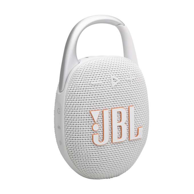 JBL Clip 5 portable speaker, White