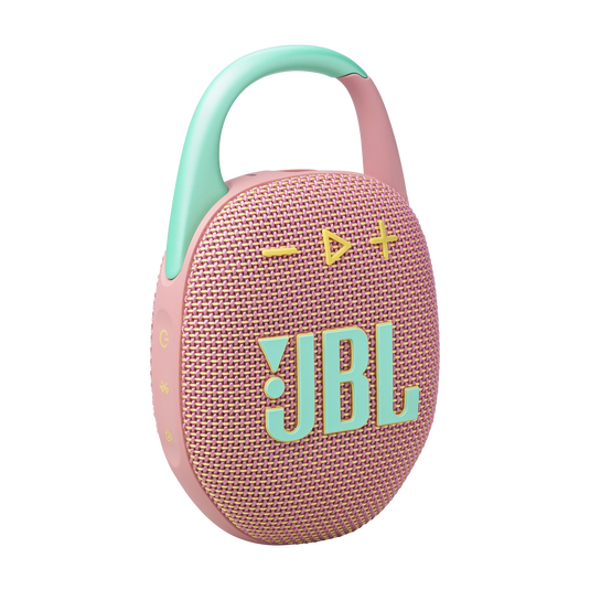 JBL Clip 5 portable speaker, Pink