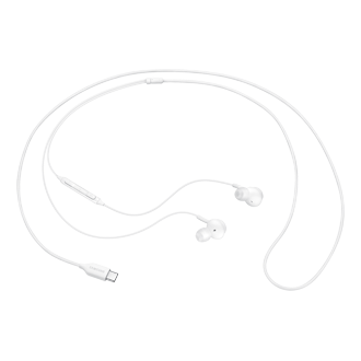 Samsung USB-C wired earphones, white