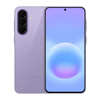 Samsung Galaxy A57 5G smartphone in Awesome Lilac