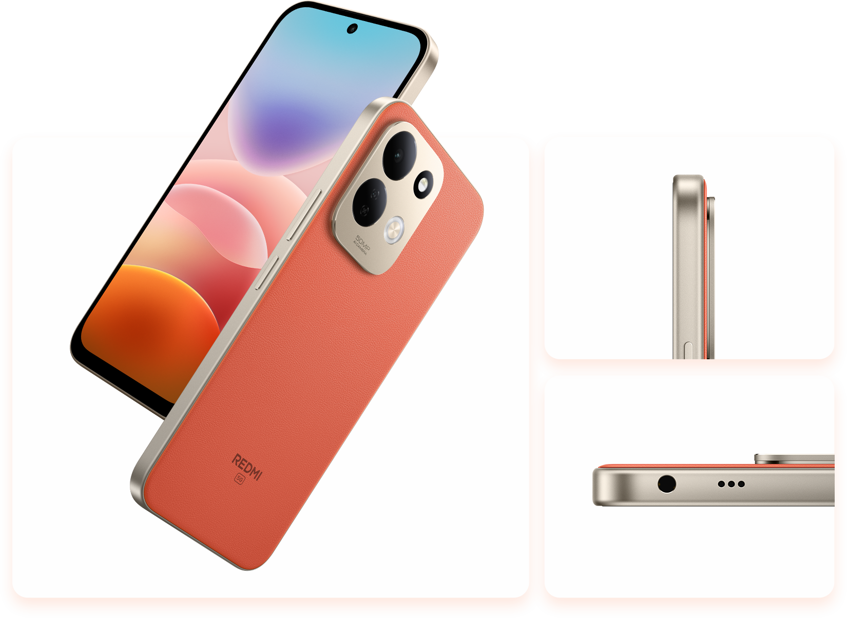 Redmi 17 5G in Vivid Orange