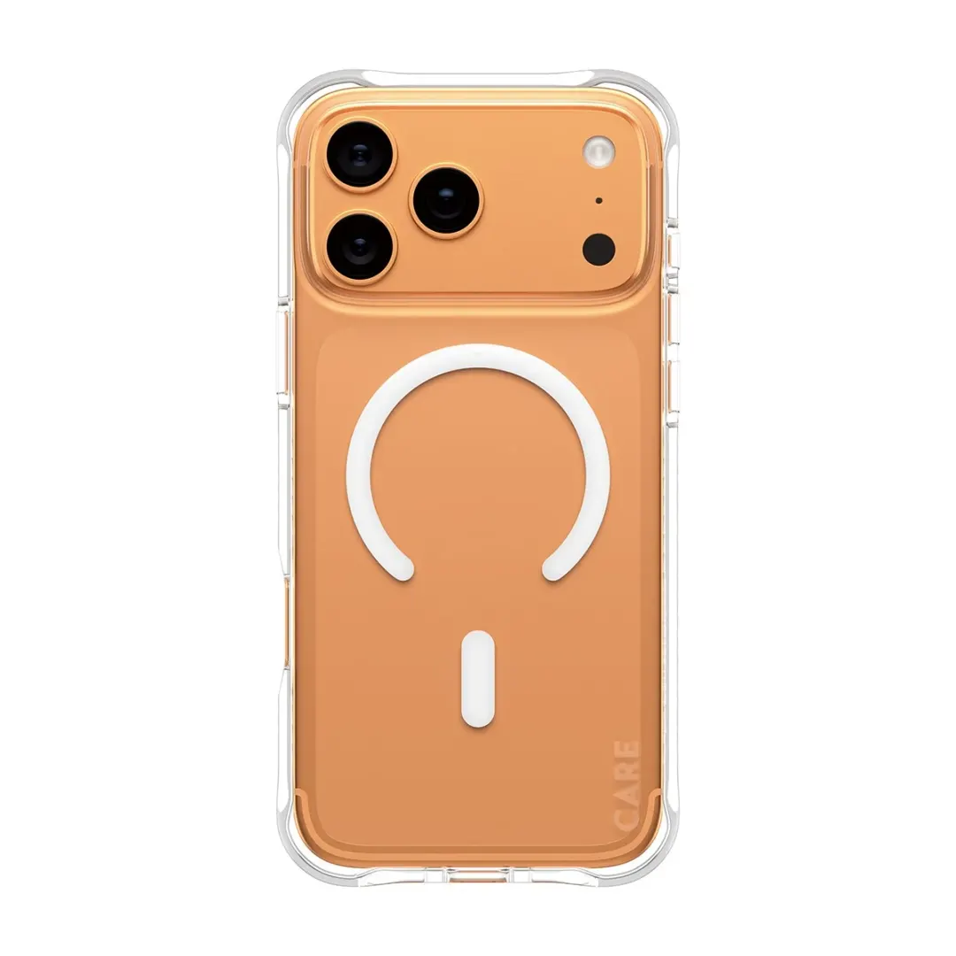 Samba Case Transparent w. White MagSafe iPhone 18 Pro Max | 17 Pro Max