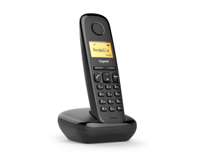 Gigaset A170 cordless phone, black